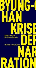 Cover: Die Krise der Narration - Matthes & Seitz Berlin