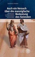 Cover: Auch ein Versuch &uuml;ber die mannigfache Bedeutung des Seienden - Universit&auml;tsverlag Winter