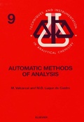 Cover: Automatic Methods of Analysis - Elsevier