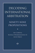 Abbildung von: Decoding International Arbitration - Australian Scholarly Publishing