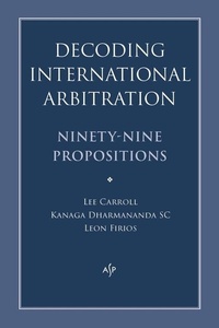 Abbildung von: Decoding International Arbitration - Australian Scholarly Publishing