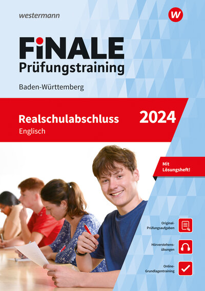 Abbildung von: FiNALE Prüfungstraining Realschulabschluss Baden-Württemberg - Westermann Lernwelten GmbH