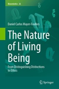 Cover: The Nature of Living Being - Springer