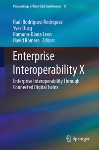 Enlarge image Cover: Enterprise Interoperability X - Springer
