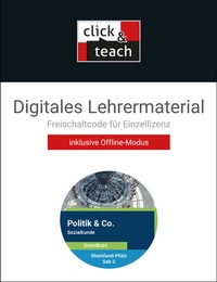 Abbildung von: Politik & Co. Sek II - Rheinland-Pfalz / Politik & Co. S II RP Sozk Grund click & teach Box - Buchner, C.C.