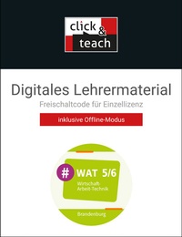 Abbildung von: #WAT - Berlin/Brandenburg / #WAT BE/BB click & teach 5/6 Box - Buchner, C.C.