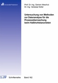 Cover: Untersuchung von Methoden zur Datenanalyse f&uuml;r die Prozess&uuml;berwachung beim Halbhohlstanznieten - Shaker