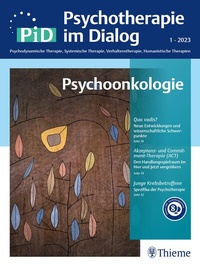 Abbildung von: Psychoonkologie - Thieme