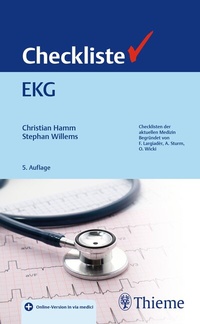 Enlarge image Cover: Checkliste EKG - Thieme
