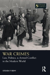 Enlarge image Cover: War Crimes - Routledge