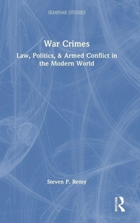 Enlarge image Cover: War Crimes - Routledge