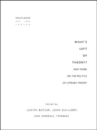 Enlarge image Cover: What's Left of Theory? - Routledge