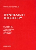 Cover: Thin Films in Tribology - Elsevier