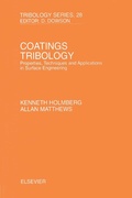 Cover: Coatings Tribology - Elsevier