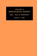 Cover: Advances in Developmental Biology - Elsevier