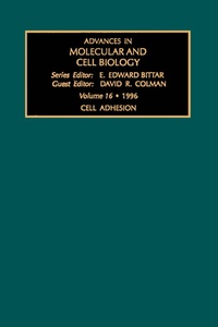 Enlarge image Cover: Cell Adhesion - Elsevier