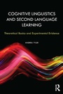 Cover: Cognitive Linguistics and Second Language Learning - Routledge