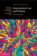 Cover: International Law and History - Cambridge University Press
