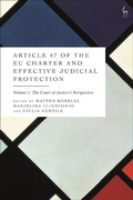Cover: Article 47 of the EU Charter and Effective Judicial Protection, Volume 1 - Hart Publishing