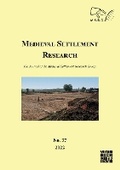 Cover: Medieval Settlement Research No. 37, 2022 - Archaeopress