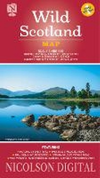Abbildung von: Nicolson Wild Scotland Tourist Map - Nicolson Digital Ltd