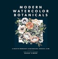 Cover: Modern Watercolor Botanicals - Paige Tate & Co