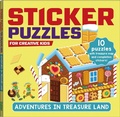 Cover: Sticker Puzzles; Adventures in Treasureland - Gakken