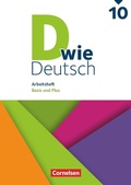 Cover: D wie Deutsch - Arbeitshefte Basis und Plus - Ausgabe 2018 - 10. Schuljahr - Cornelsen Verlag