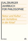 Cover: Salzburger Jahrbuch f&uuml;r Philosophie 67 / 2022 - EOS Verlag