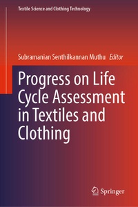 Enlarge image Cover: Progress on Life Cycle Assessment in Textiles and Clothing - Springer