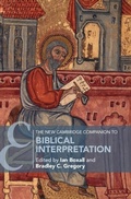 Cover: The New Cambridge Companion to Biblical Interpretation - Cambridge University Press