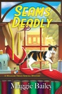 Cover: Seams Deadly - Crooked Lane Books