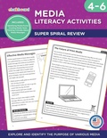 Cover: Media Literacy Activities Grades 4-6 - Chalkboard Publishing Inc