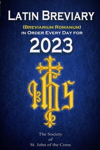 Abbildung von: Latin Breviary (Breviarium Romanum) Every Day, in Order for 2023 - Christian Books Today Ltd