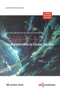 Cover: An Introduction to Linear Algebra - EDP sciences