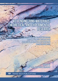 Enlarge image Cover: Key Engineering Materials: Theoretical and Experimental Research - Trans Tech Publications Ltd