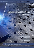 Cover: Advances in Materials and Technologies - Trans Tech Publications Ltd