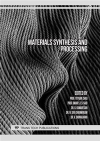 Abbildung von: Materials Synthesis and Processing - Trans Tech Publications Ltd