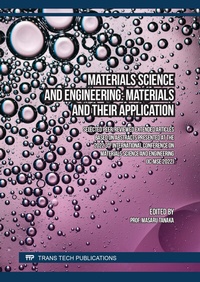 Abbildung von: Materials Science and Engineering: Materials and their Application - Trans Tech Publications Ltd