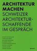 Cover: Architektur machen - Quart Verlag