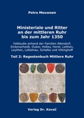 Cover: Ministeriale und Ritter an der mittleren Ruhr bis zum Jahr 1350 - Kovac, Dr. Verlag