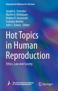 Cover: Hot Topics in Human Reproduction - Springer