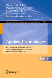 Enlarge image Cover: Applied Technologies - Springer