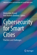 Cover: Cybersecurity for Smart Cities - Springer