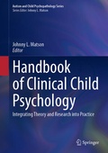 Cover: Handbook of Clinical Child Psychology - Springer
