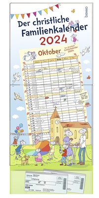 Bild vergrößern Bild: Der christliche Familienkalender 2024 - St. Benno Verlag GmbH