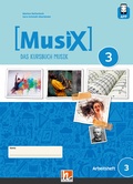 Cover: MusiX 3 (Ausgabe ab 2019) Sch&uuml;lerarbeitsheft 3 - Helbling Verlag