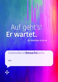 Abbildung von: Auf geht's! Er wartet. - edition chrismon