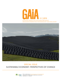 Abbildung von: GAIA - oekom verlag