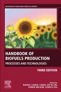 Cover: Handbook of Biofuels Production - Woodhead Publishing